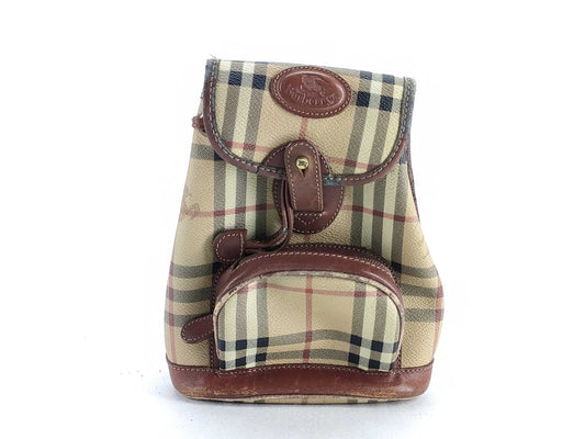 BURBERRY BURBERRY Check PVC Backpack