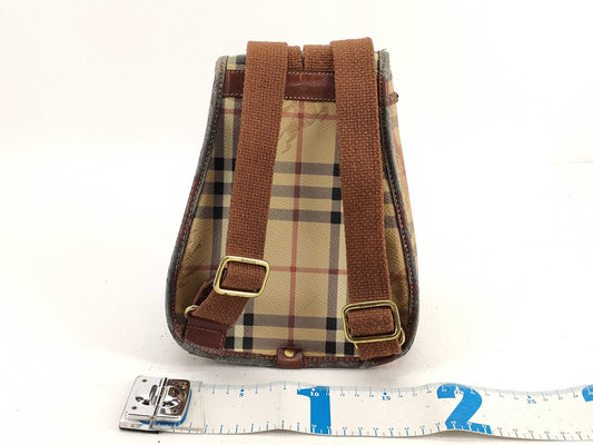 BURBERRY BURBERRY Check PVC Backpack