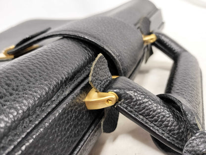 DAKS Dulles Bag Business Bag Leather Business Bag