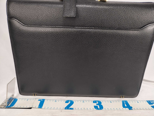 DAKS Dulles Bag Business Bag Leather Business Bag