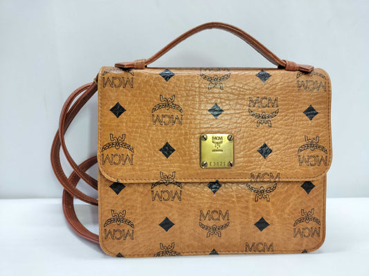 MCM Visetos 2-Way Handbag