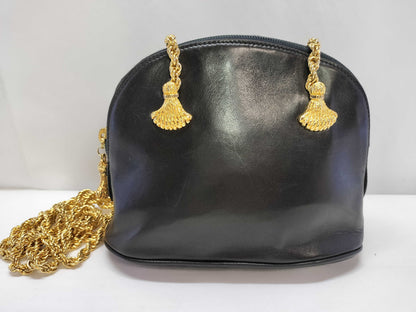 VALENTINO Leather Chain Shoulder Bag