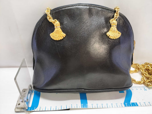 VALENTINO Leather Chain Shoulder Bag