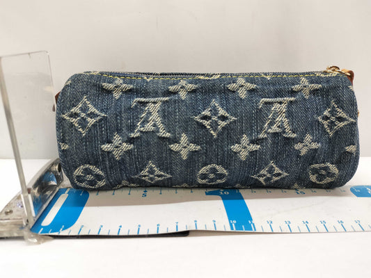 LOUIS VUITTON Monogram Denim Truth Speedy GM Pouch