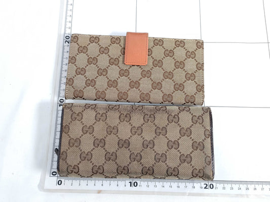 GUCCI GG Canvas Gucci Wallet 2-Piece Set