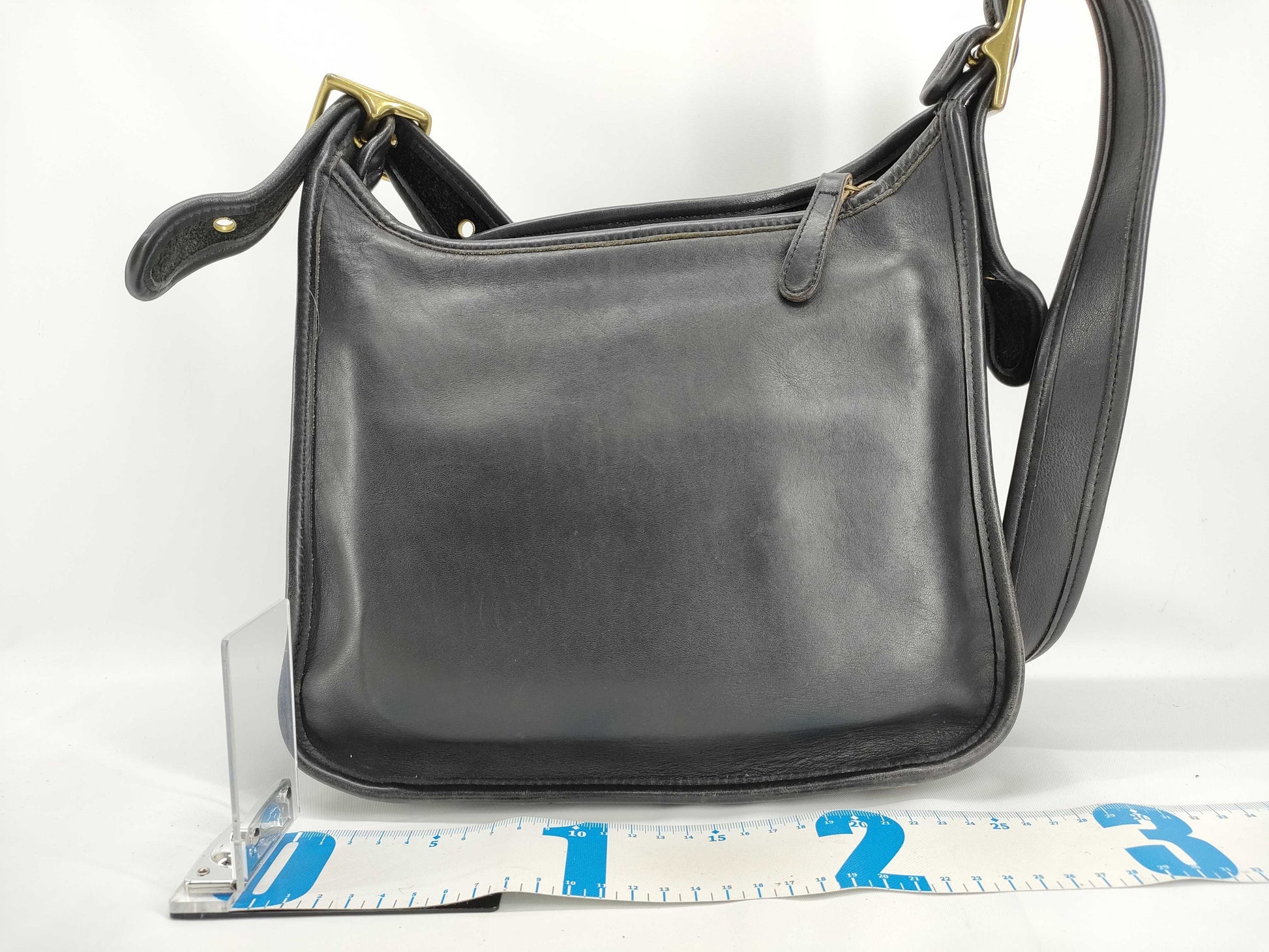 COACH Old Shoulder Bag Black Shoulder Bag