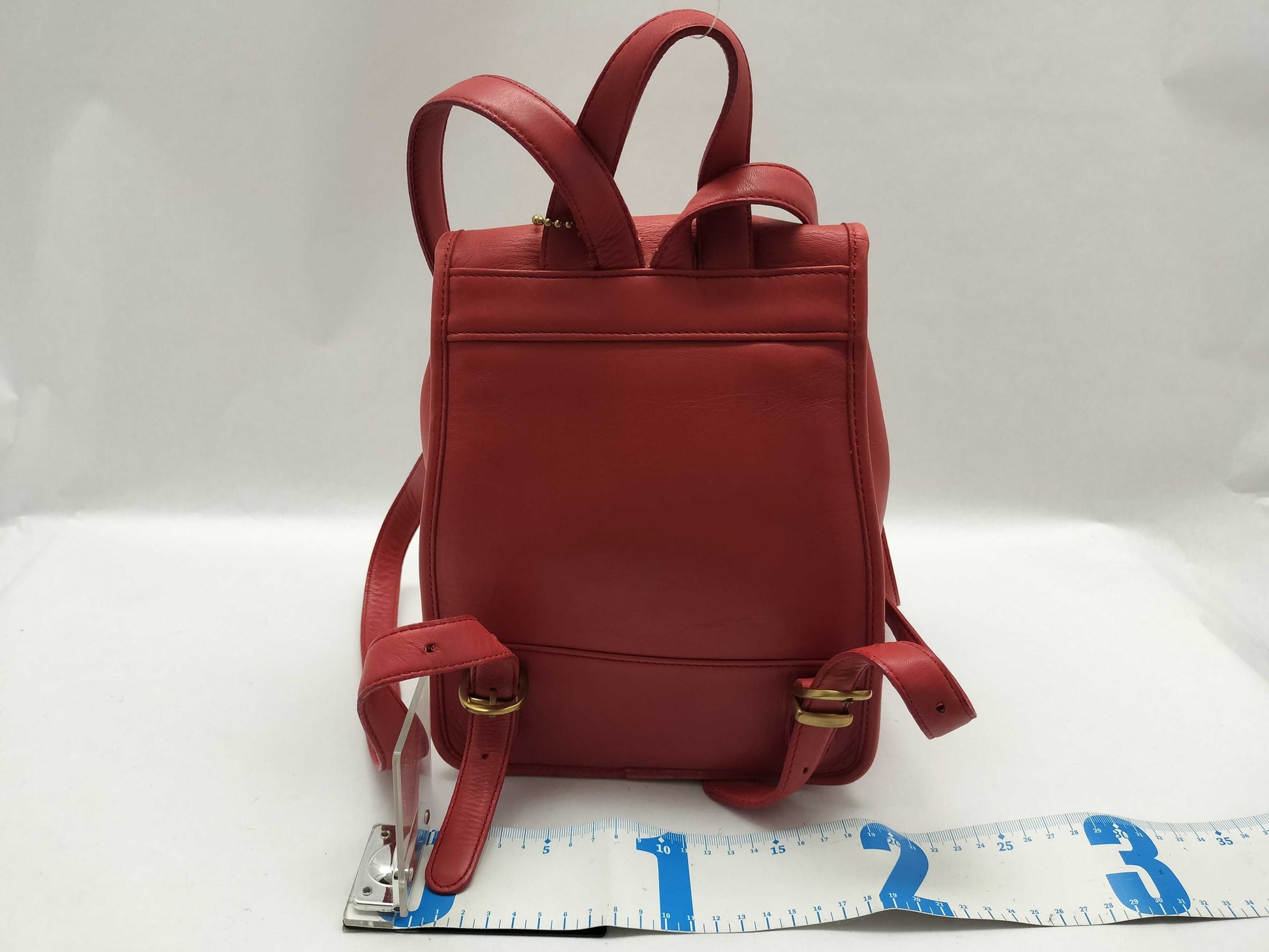 COACH Old Backpack Red Rucksack