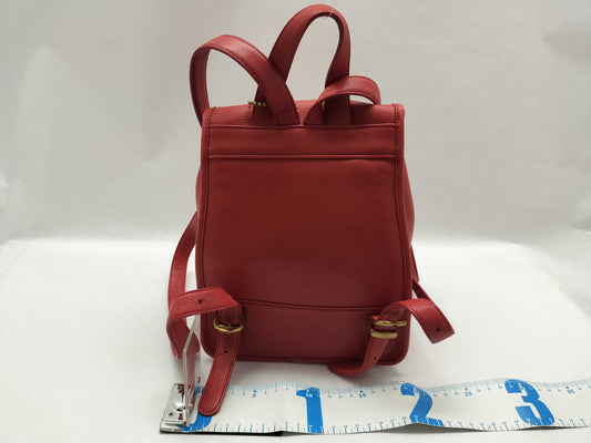 COACH Old Backpack Red Rucksack