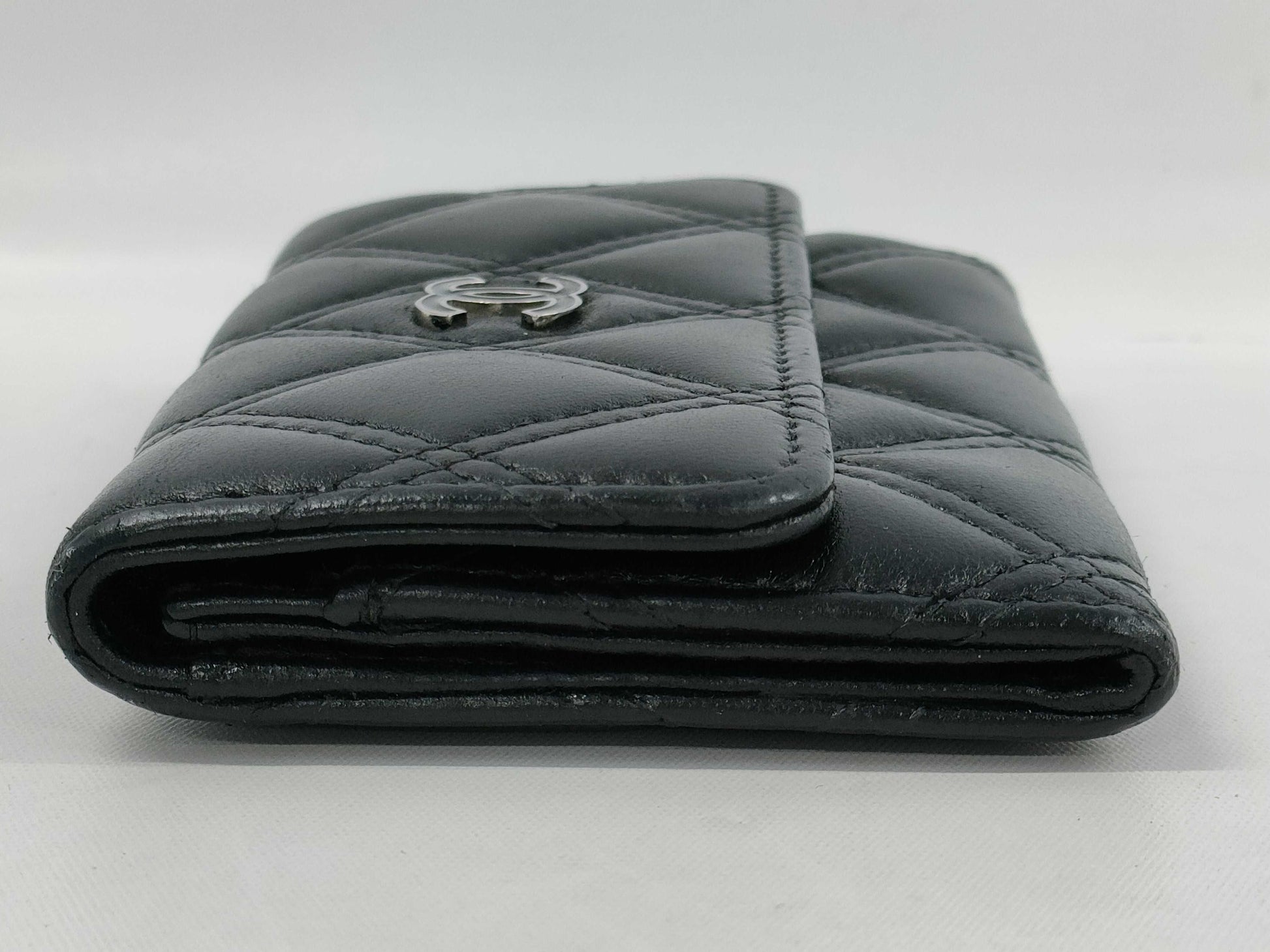 CHANEL Card Case Black Card Case, Pass Case, Business Card Case