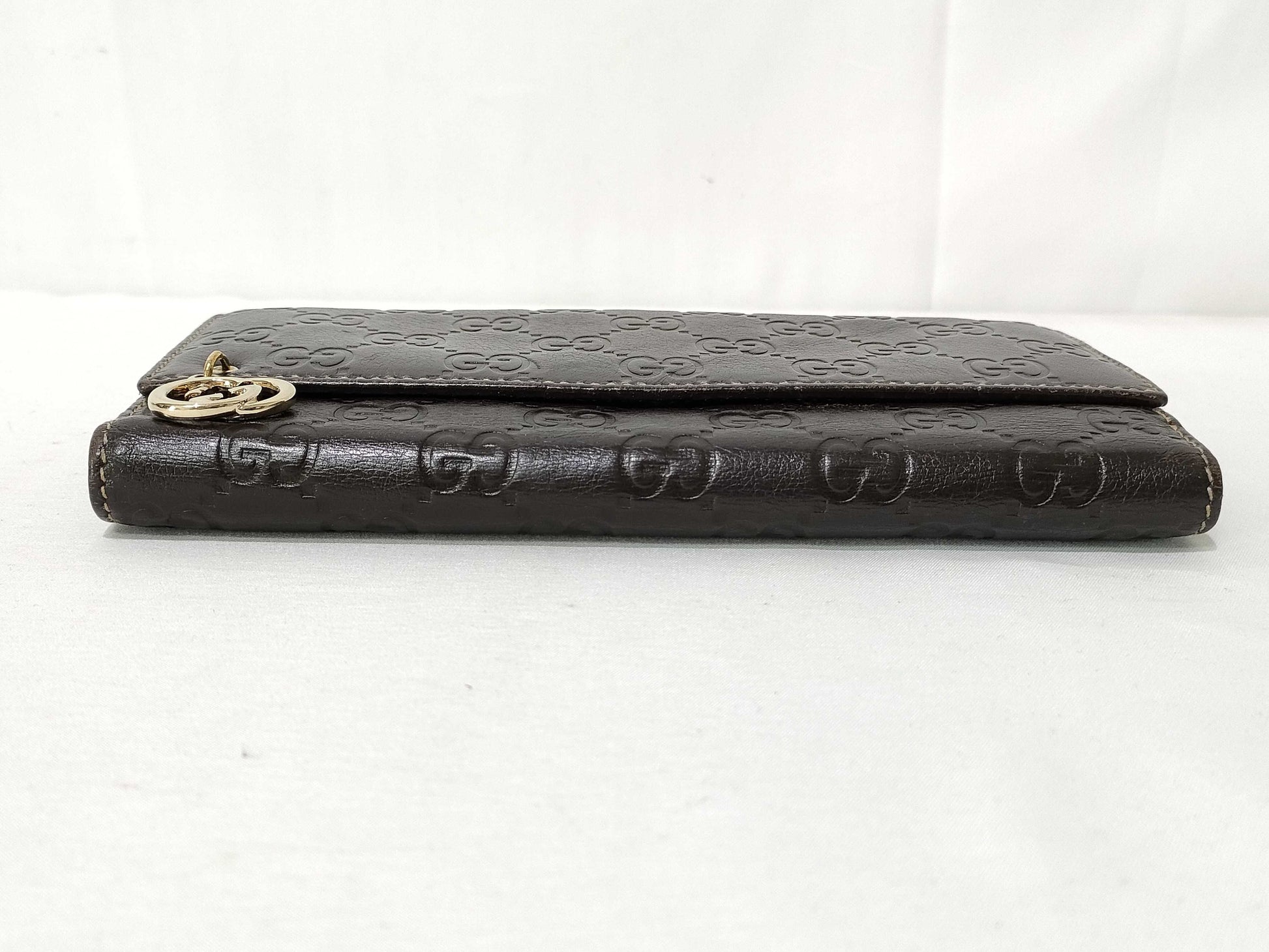 GUCCI Guccissima Leather Long Wallet