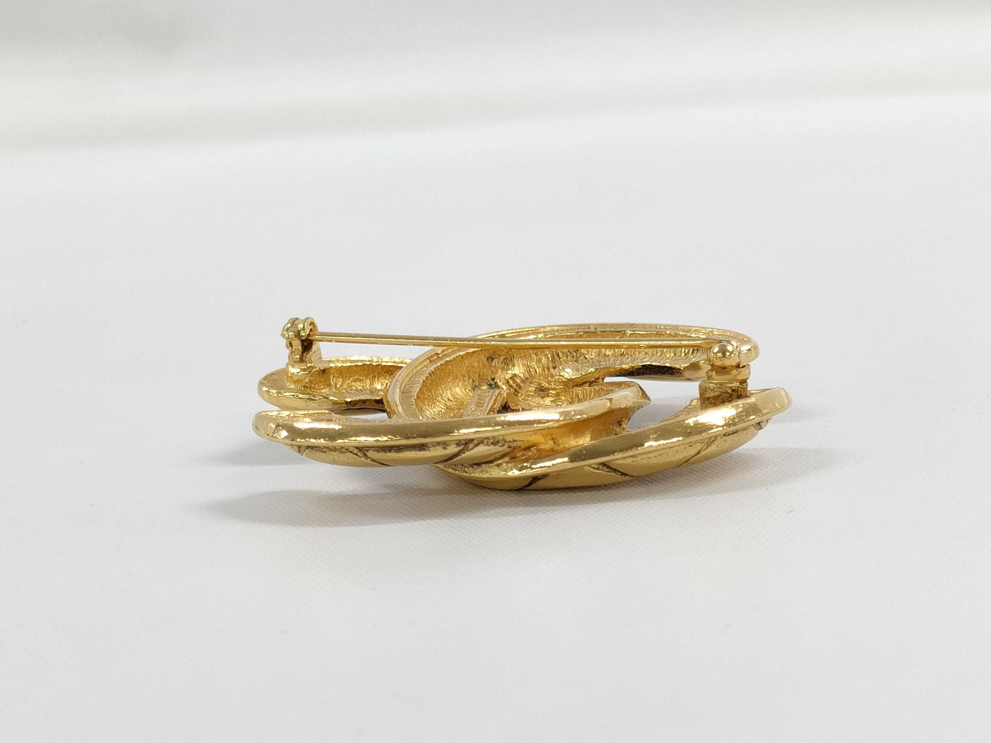 CHANEL Coco Mark Brooch Metal Gold Brooch