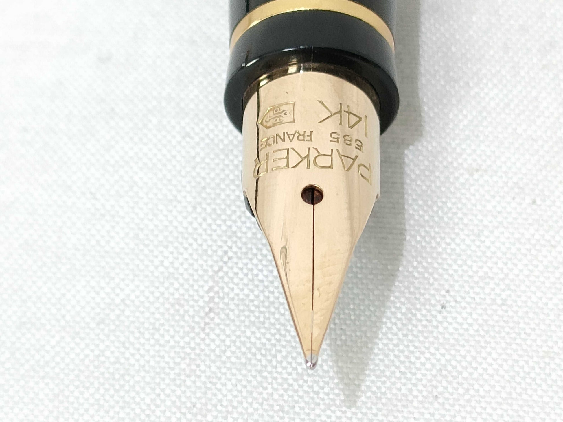 PARKER PARKER Fountain Pen 14K Black x Gold Pen