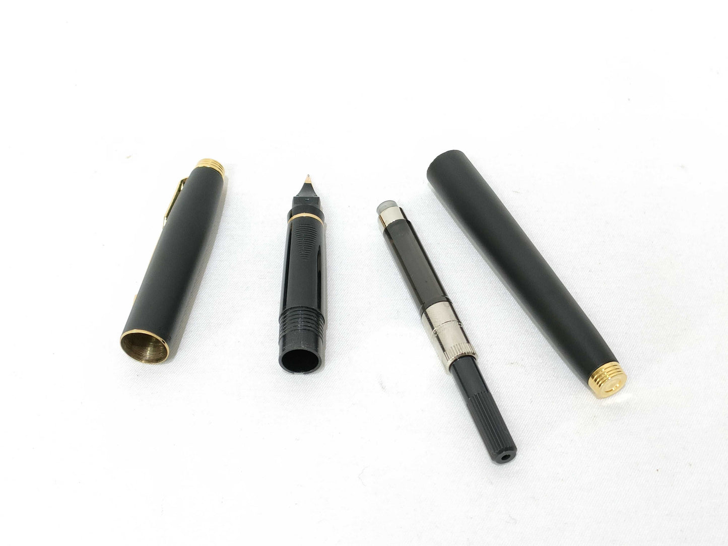 PARKER PARKER Fountain Pen 14K Black x Gold Pen