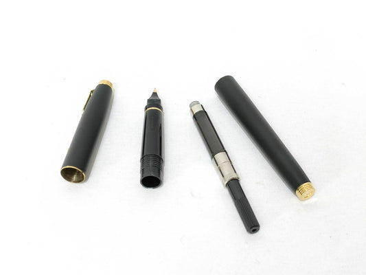 PARKER PARKER Fountain Pen 14K Black x Gold Pen