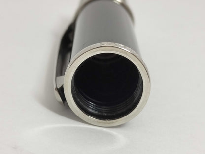 Cartier Diabolo Fountain Pen, 18K Black and Silver