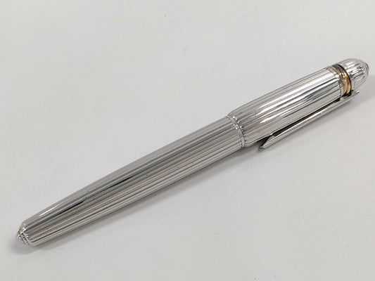 Cartier Trinity Pasha de Cartier Fountain Pen, 18K Silver Metal