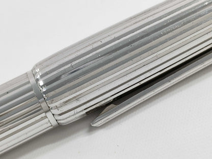 Cartier Trinity Pasha de Cartier Fountain Pen, 18K Silver Metal