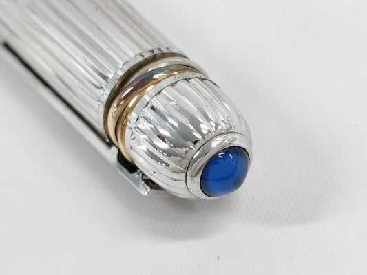 Cartier Trinity Pasha de Cartier Fountain Pen, 18K Silver Metal