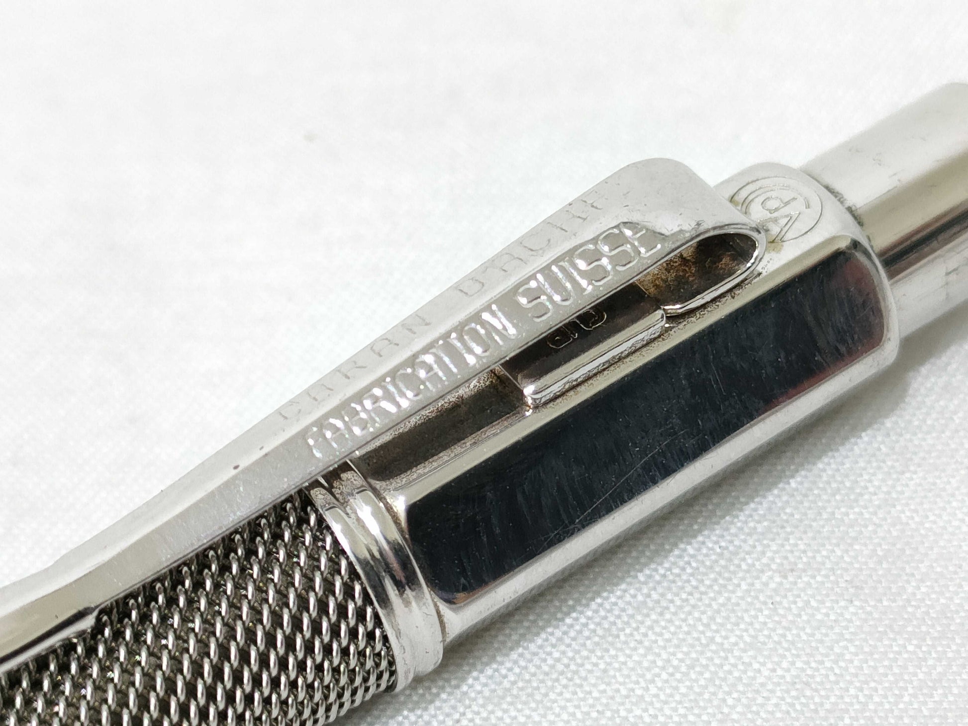 Caran d'Ache Varias Ivanhoe Ballpoint Pen, Metallic Silver