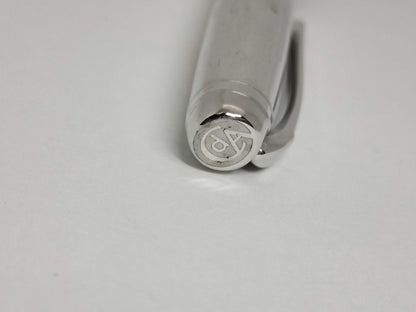 Caran d'Ache Leman Ballpoint Pen, Metal, Black x Silver, Pen/Fountain Pen