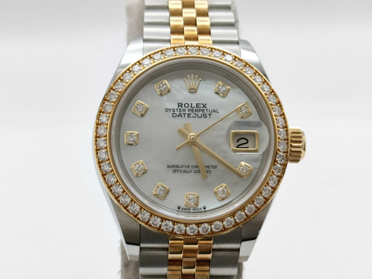 ROLEX Datejust 279383RBR F738A124 Shell Dial Women's Watch