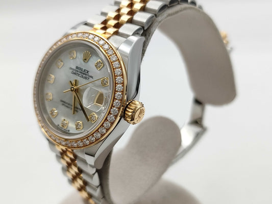 ROLEX Datejust 279383RBR F738A124 Shell Dial Women's Watch
