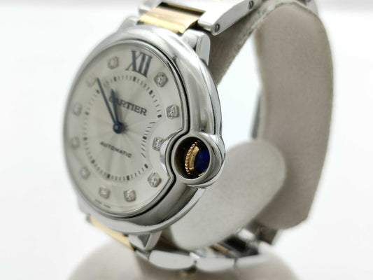Cartier Ballon Bleu MM WE902031 3284 189101RX Automatic Boys' Watch