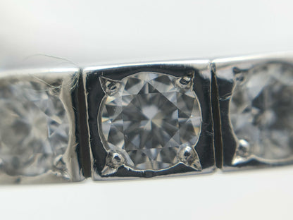 Cartier Lanier #50 Full Diamond WG 750 4.1g Ring 