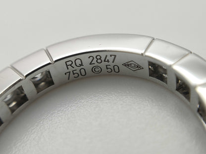 Cartier Lanier #50 Full Diamond WG 750 4.1g Ring 