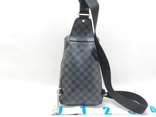 LOUIS VUITTON Damier Graphite LOUIS VUITTON Avenue Sling Bag N41719 Shoulder Bag