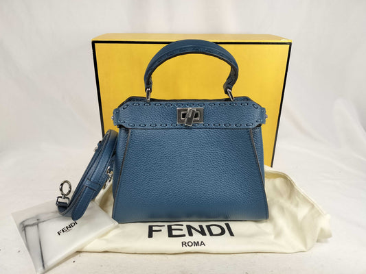 FENDI Unused Selleria ICU Peekaboo Shoulder Bag