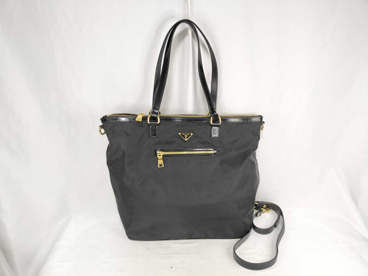 PRADA Nylon Tessuto Tote Bag