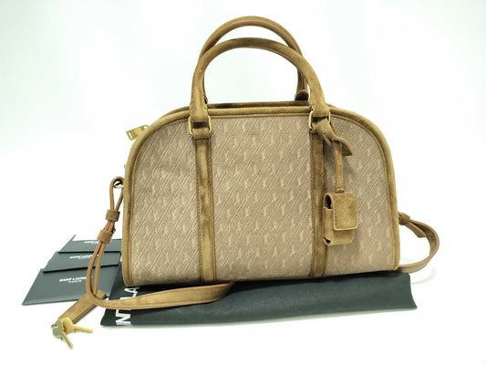 SAINT LAURENT SAINT LAURENT Unused Le Monogram Boston Bag Handbag