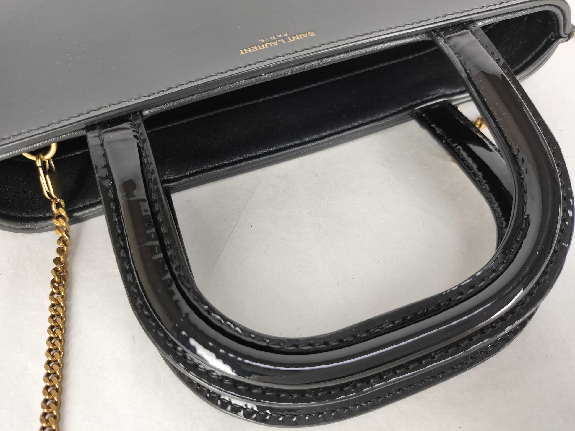 SAINT LAURENT Unused Chain Tote Bag