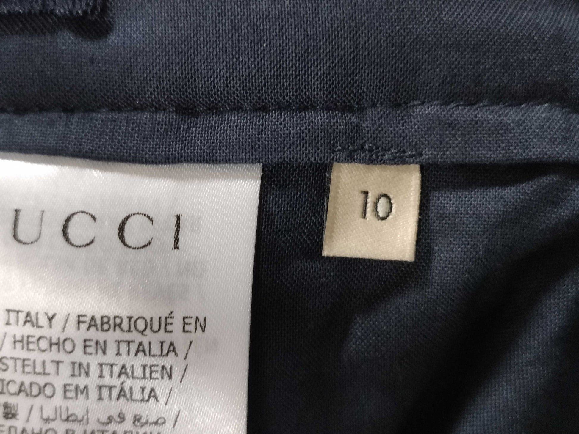 GUCCI Unused Corduroy Pants