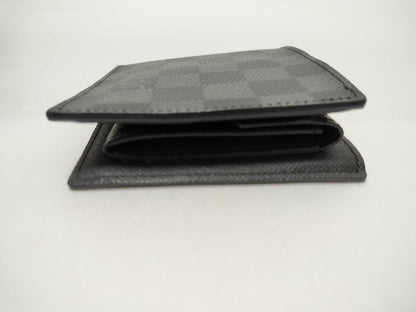 LOUIS VUITTON Damier Graphite Marco Wallet