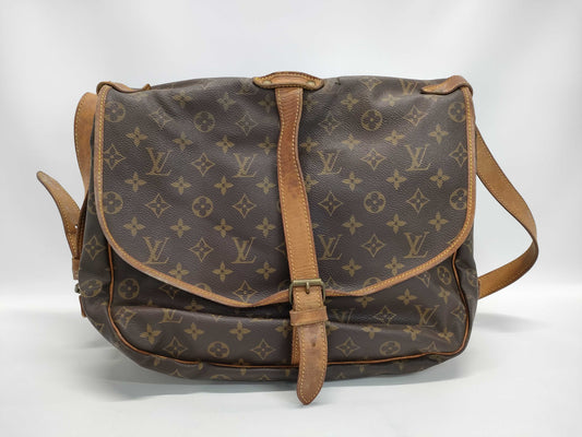 LOUIS VUITTON Monogram Saumur Shoulder Bag