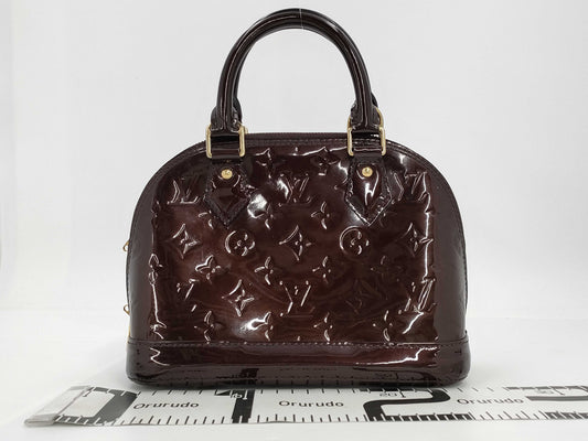 LOUIS VUITTON Vernis Alma BB Handbag
