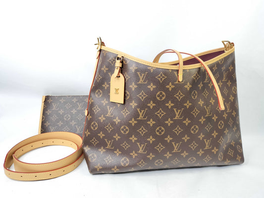LOUIS VUITTON Monogram M46197 Carryall NM/MM Strap Pouch Shoulder Bag