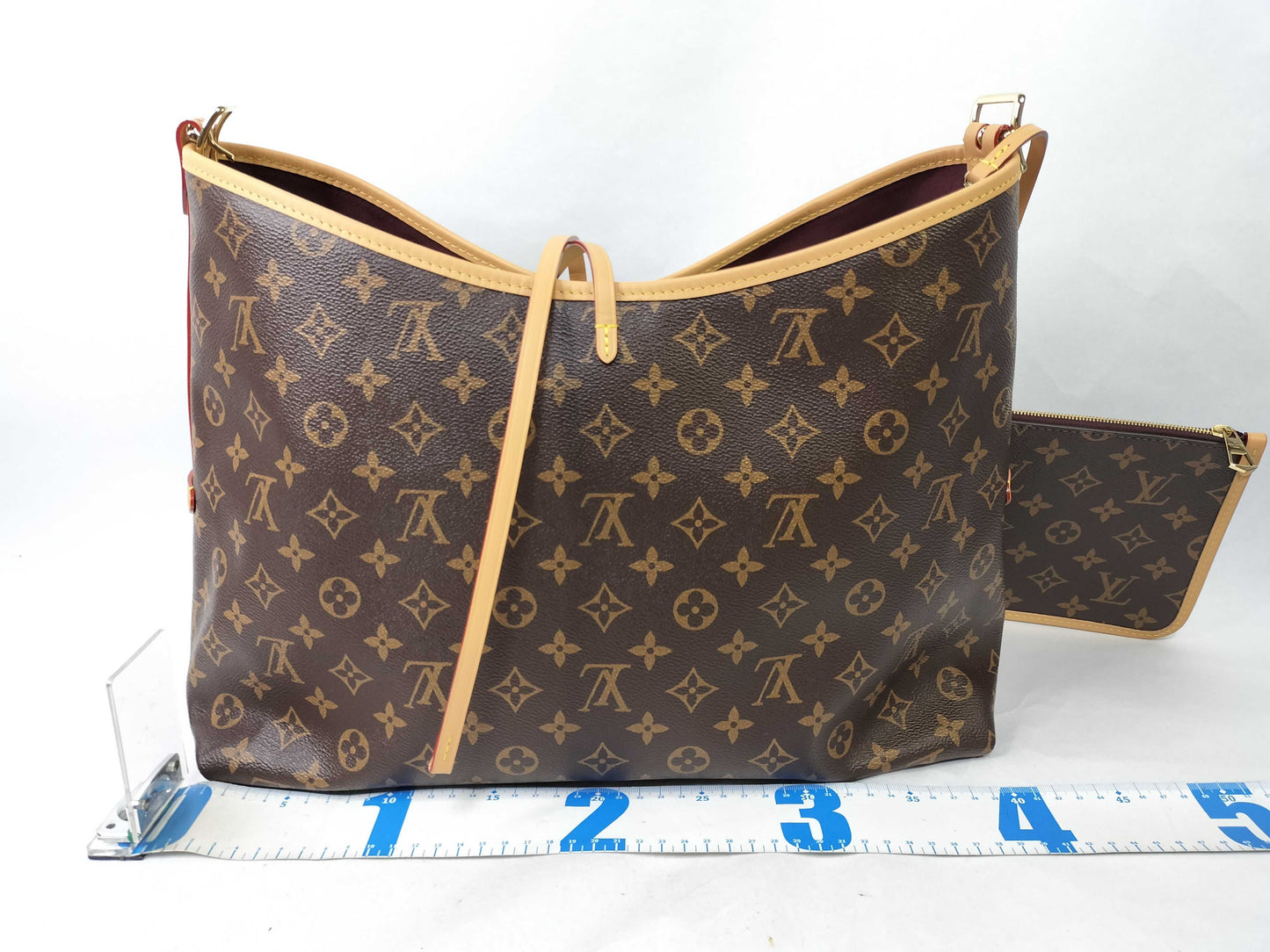 LOUIS VUITTON Monogram M46197 Carryall NM/MM Strap Pouch Shoulder Bag