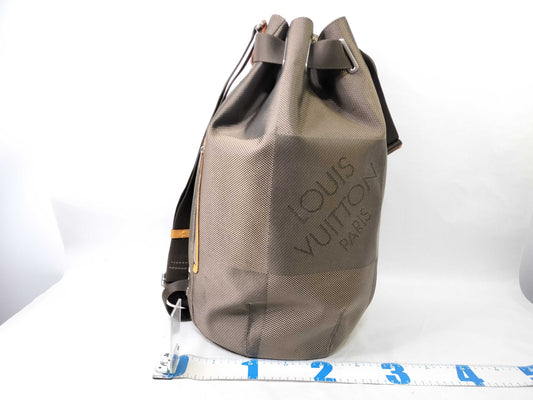 LOUIS VUITTON Damier Geant Shoulder Bag M93011 Matero GM One-Shoulder/Semi-Shoulder Drawstring Style Brown FL1004 Shoulder Bag