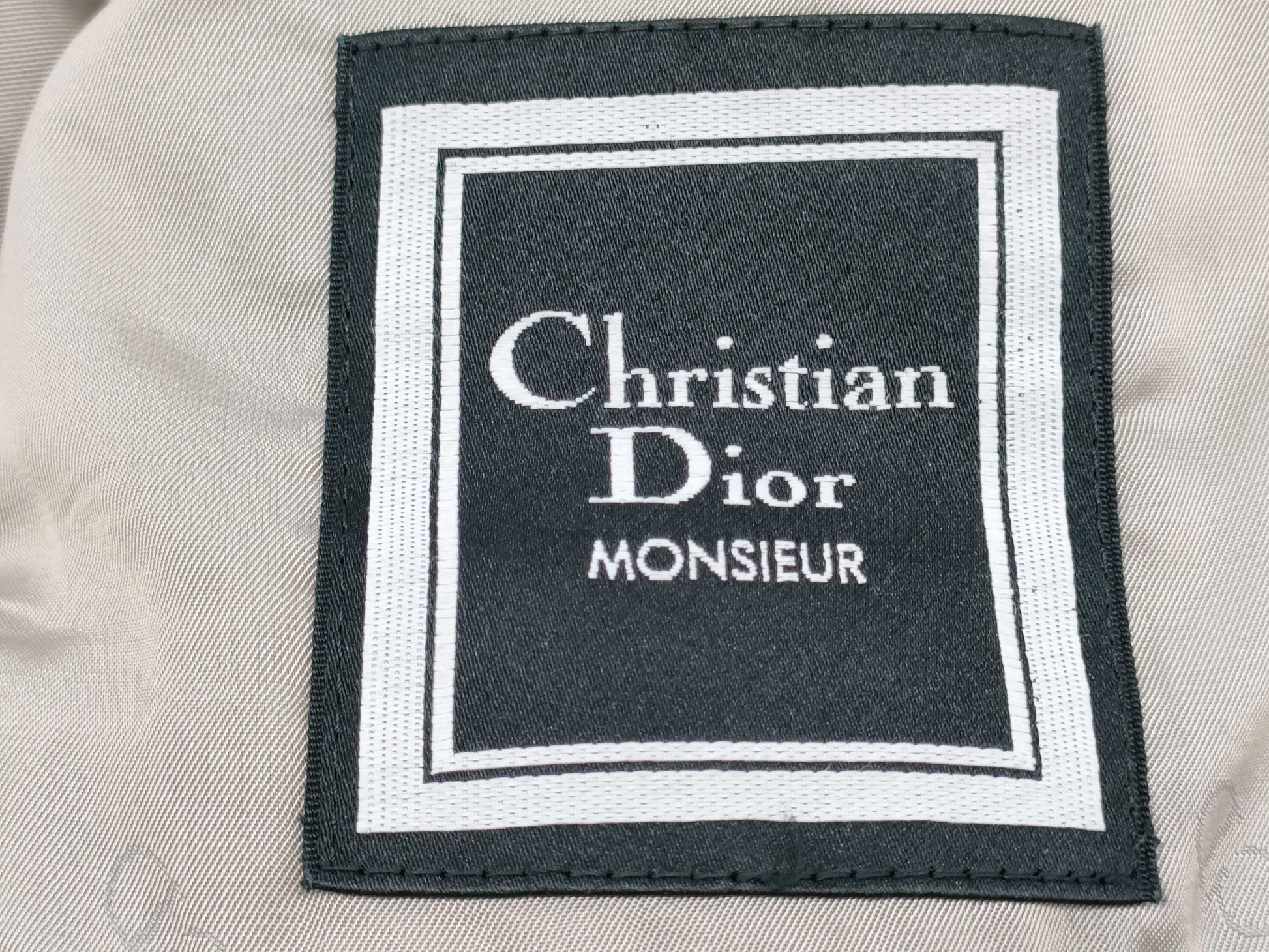 Christian Dior Men's Wool Double-Breasted Suit, Size 175cm 