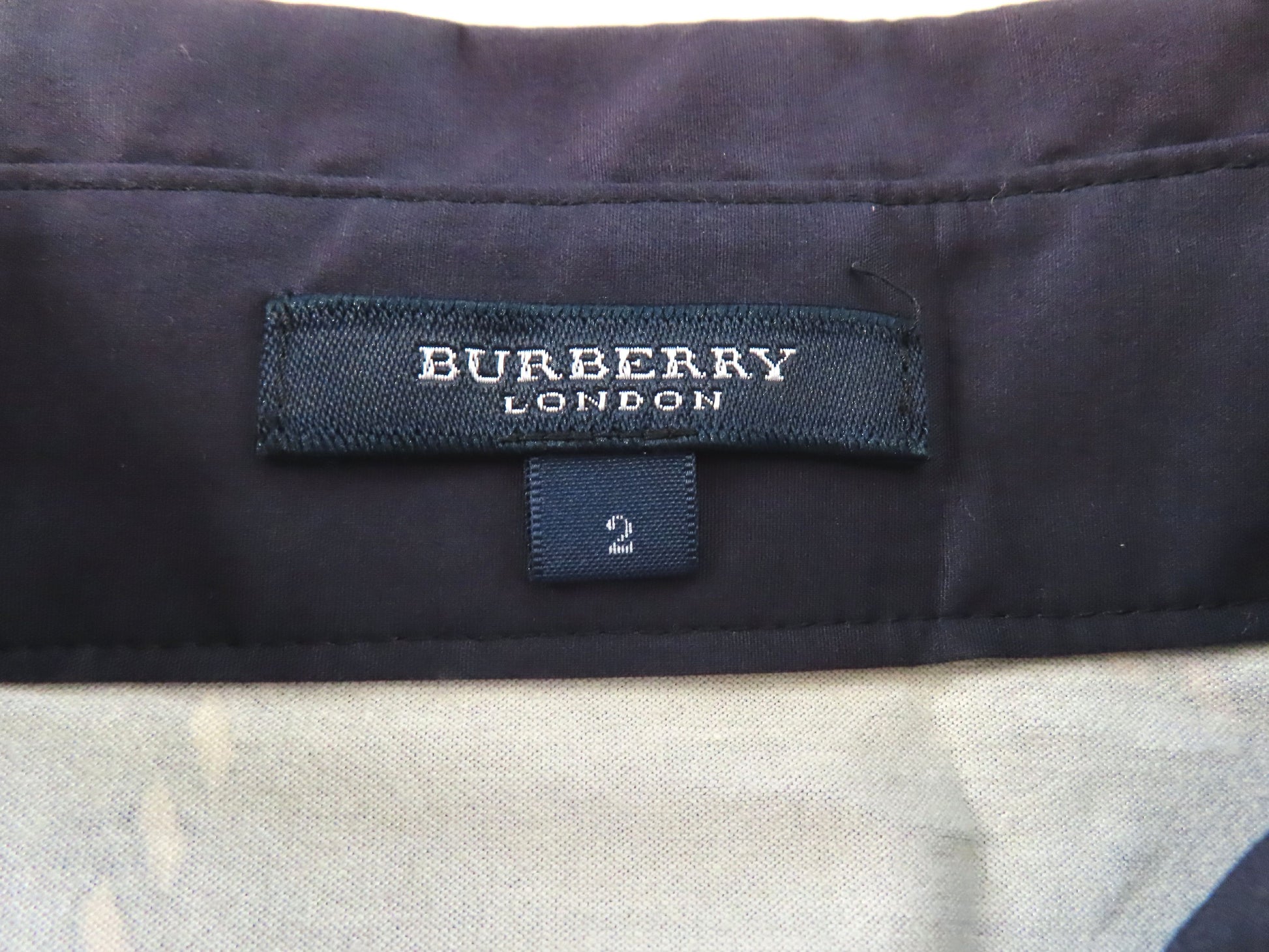 BURBERRY Check Sanyo Shokai Tag Cut and Sew Tops Set of 2