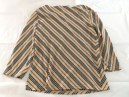 BURBERRY Check Sanyo Shokai Tag Cut and Sew Tops Set of 2