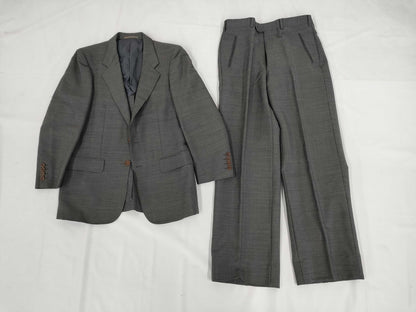 Yves Saint Laurent Men's Suit, Mohair Blend Wool, 165cm, Gray, Other Apparel, Yves Saint Laurent