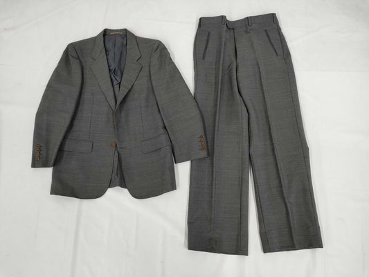 Yves Saint Laurent Men's Suit, Mohair Blend Wool, 165cm, Gray, Other Apparel, Yves Saint Laurent