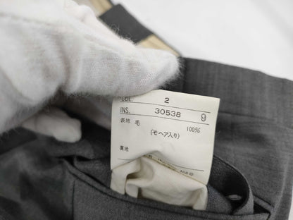 Yves Saint Laurent Men's Suit, Mohair Blend Wool, 165cm, Gray, Other Apparel, Yves Saint Laurent