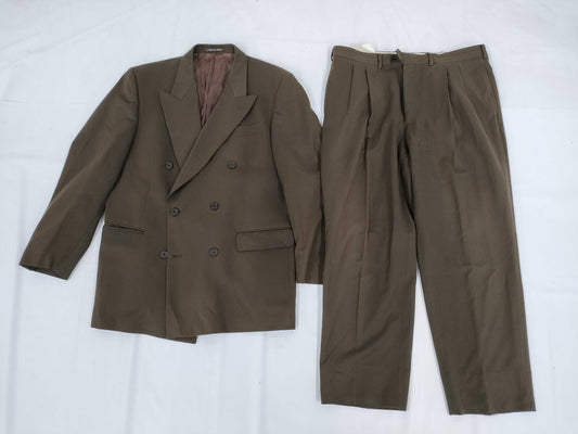 FENDI Men's Brown Suit Set, Size 56, Other Apparel