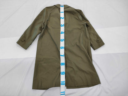 Burberry Men's Iridescent Shiny Trench Coat, Size 170, C-TK83