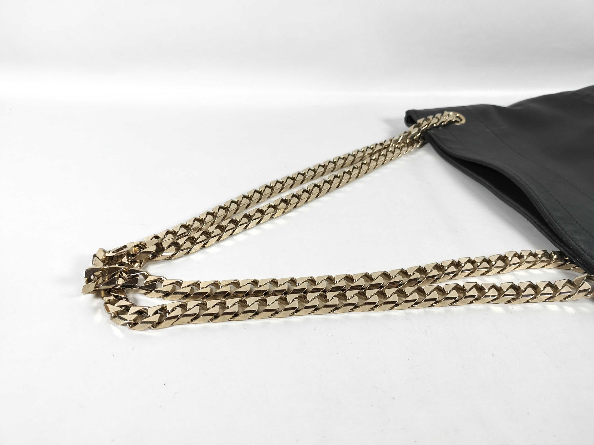 GIVENCHY Leather Chain Tote Bag